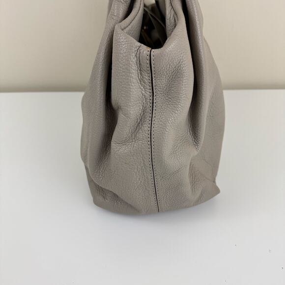 KATE SPADE Pebbled Leather Bexley Stevie Satchel Shoulder Bag Taupe w/ Dustbag - Picture 5 of 13